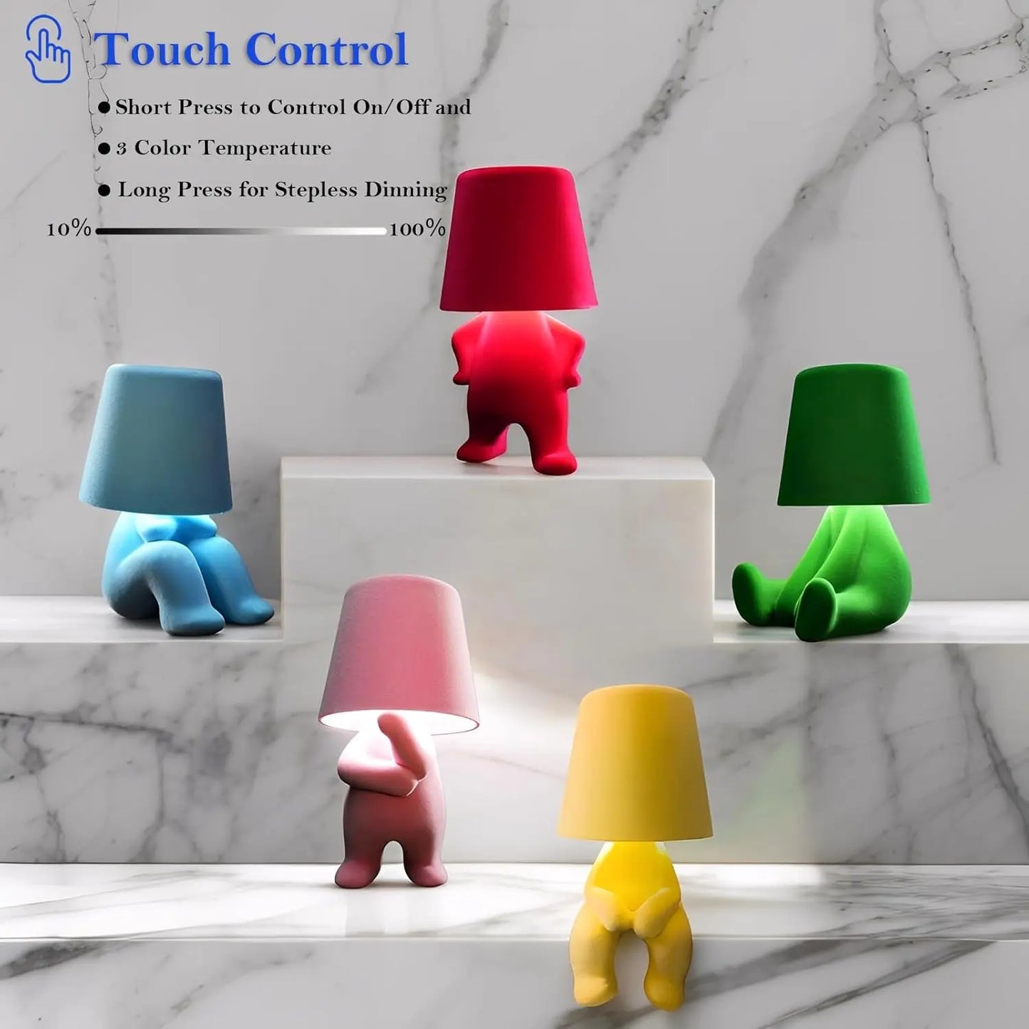 A cute rechargeable lamp