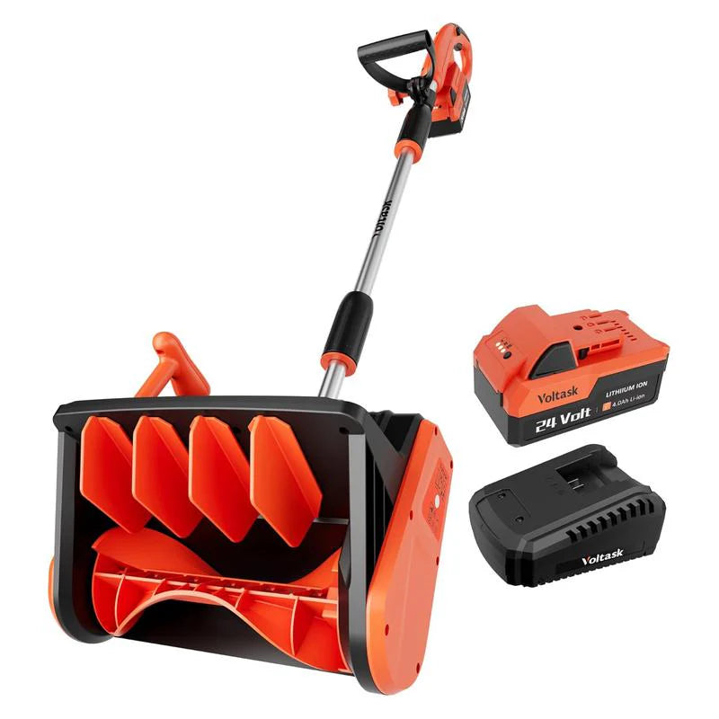 Cordless snow shovels